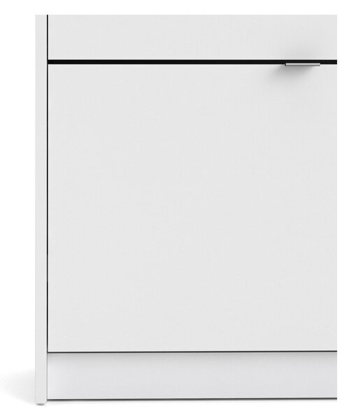 Fehér billenő ajtós cipőtartó Shoes – Tvilum