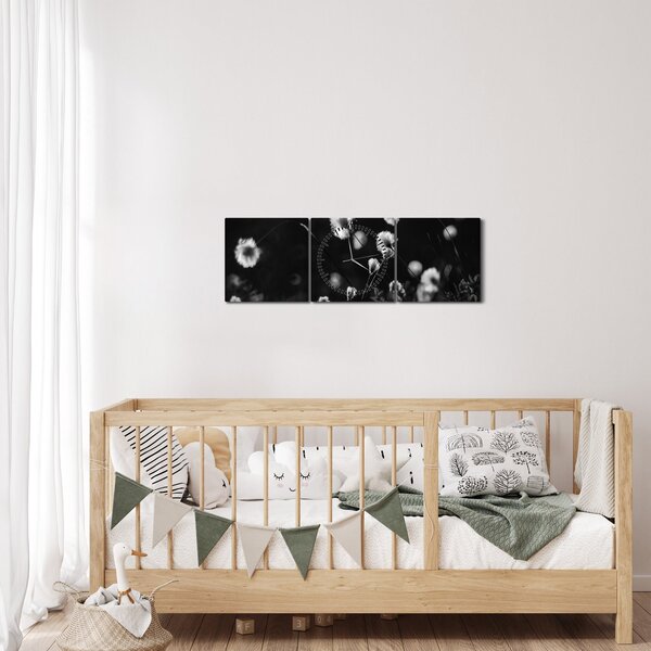 Kép - Gyapotfűvel borított rét N⁰1 (órával) (90x30 cm)
