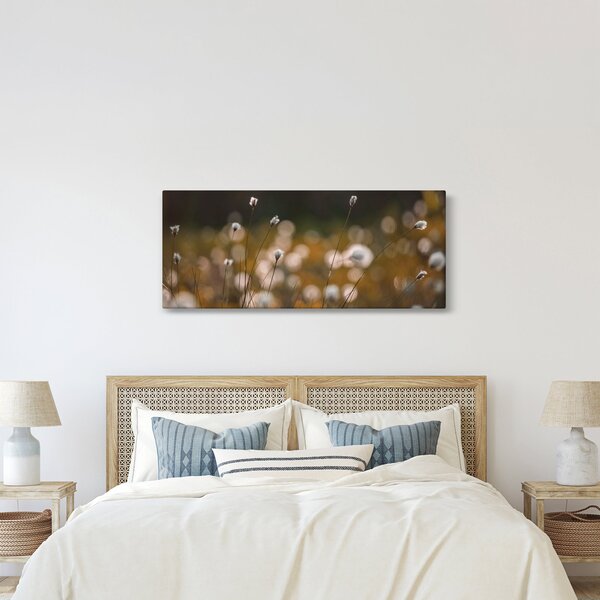Kép - Gyapotfűvel borított rét N⁰2 (120x50 cm)