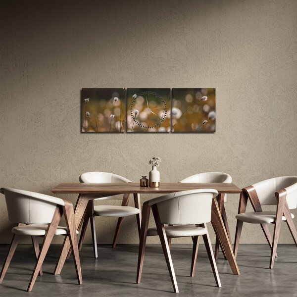 Kép - Gyapotfűvel borított rét N⁰2 (órával) (90x30 cm)
