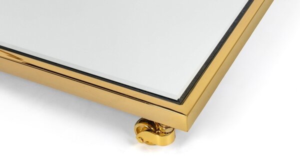 KARE Design Classy Gold Arany Görgős Zsúrkocsi Tükörüveggel