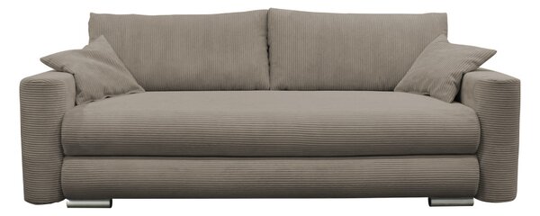 Széthúzható heverő, szürkésbarna Taupe, ROSELYN
