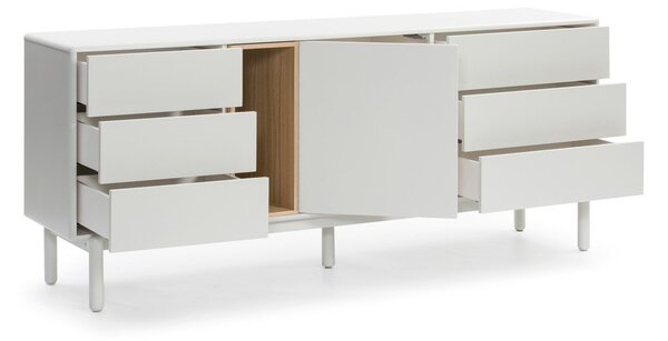 Krémszínű komód 180x76x40 cm Corvo – Teulat
