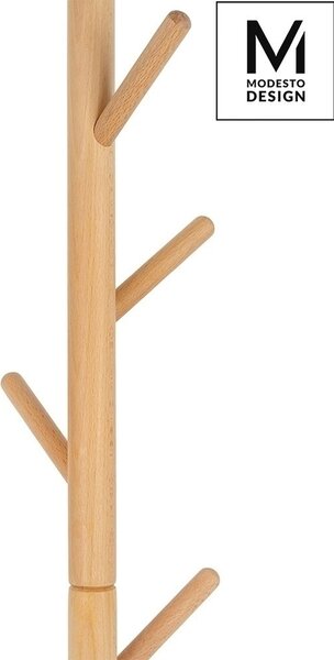 Modesto Design Stick Természetes Bükkfa Álló Fogas