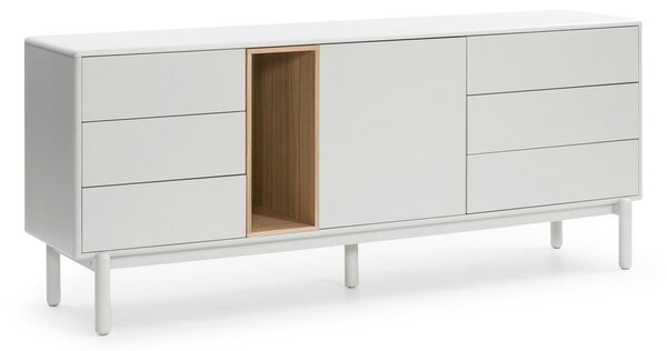Krémszínű komód 180x76x40 cm Corvo – Teulat