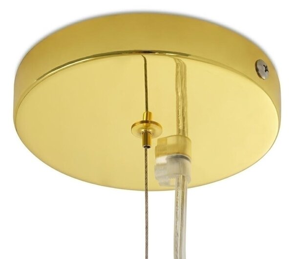 King Home Atomic Long Függőlámpa Fém Arany Molekuláris