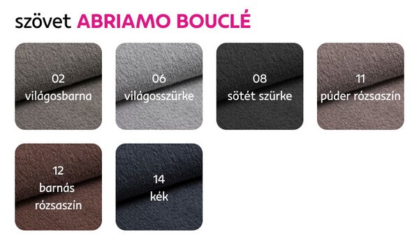 Fotel, szürkésbarna Taupe/fekete, PRESO