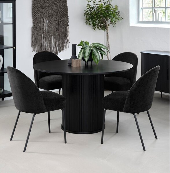 Kerek étkezőasztal ø 120 cm Nola – Unique Furniture