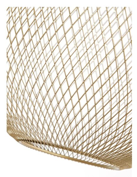 Aranyszínű állólámpa (magasság 160 cm) Moroc – Light & Living