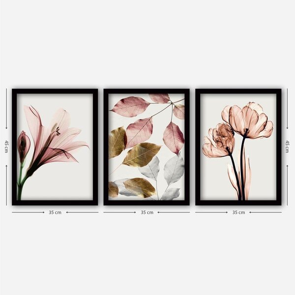 Kép szett 3 db-os 35x45 cm – Wallity