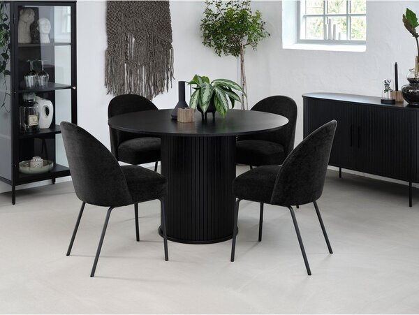 Kerek étkezőasztal ø 120 cm Nola – Unique Furniture