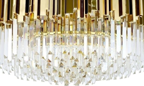 King Home Imperial Gold 80 Kristály Függőlámpa Arany