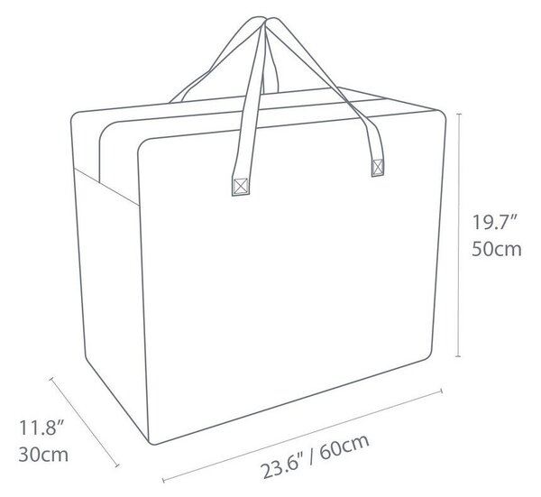 Textil gardrób rendszerező – Bigso Box of Sweden