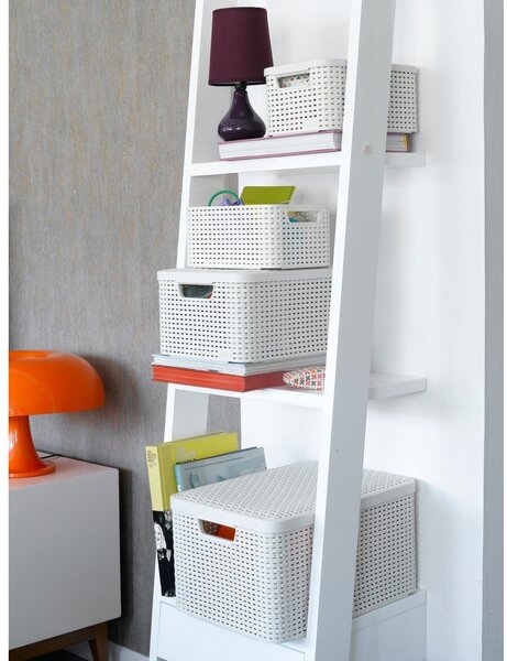 Szürke fedeles műanyag tárolódoboz 33x44,5x25 cm Style – Curver