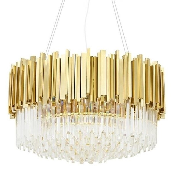 King Home Imperial Gold 60 Kristály Csillár Arany