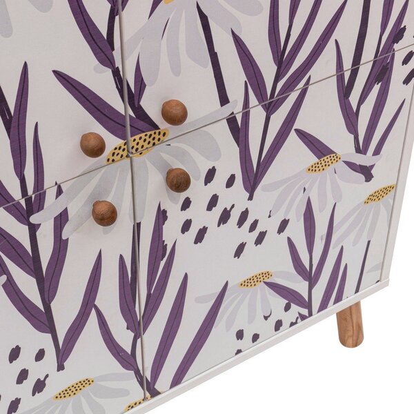 Fehér szekrény 95x111 cm Multilux – Kalune Design