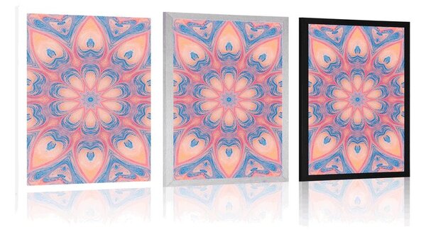Poszter hipnotikus Mandala