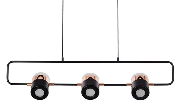 King Home Blink 3 LED Függőlámpa Fém Fekete Állítható