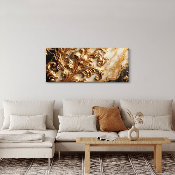 Kép - Márvány arannyal (120x50 cm)