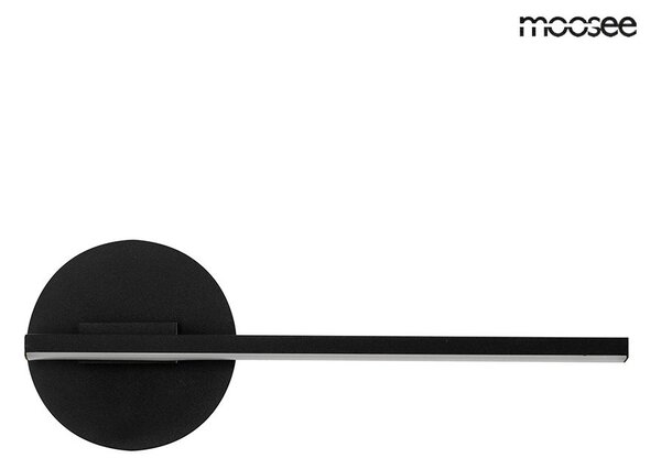 Moosee Horizon LED Fali Lámpa Fekete Minimalista
