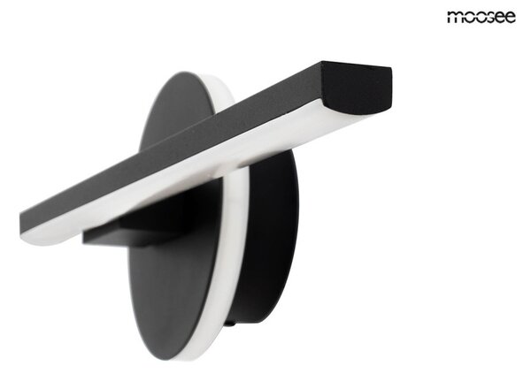Moosee Horizon LED Fali Lámpa Fekete Minimalista