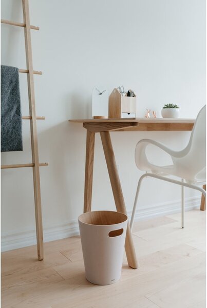 Bézs irodai szemetes 7,5 l Woodrow – Umbra