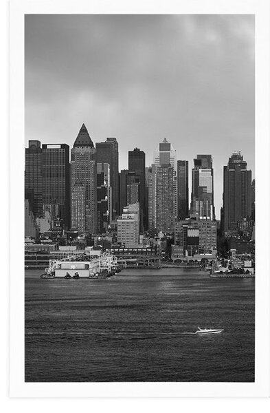 Poszter egyedi New York fekete fehérben