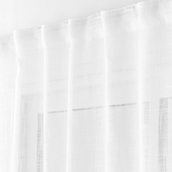 Fehér átlátszó függöny 140x240 cm Haltona – douceur d'intérieur