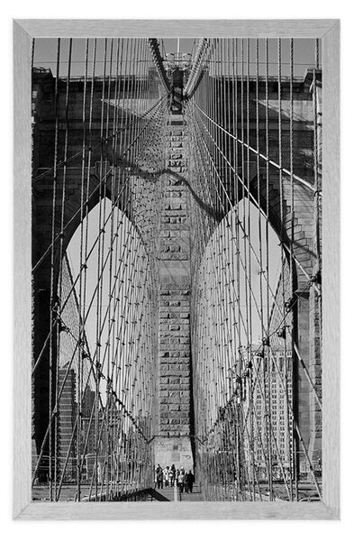 Poszter Manhattan híd New Yorkban