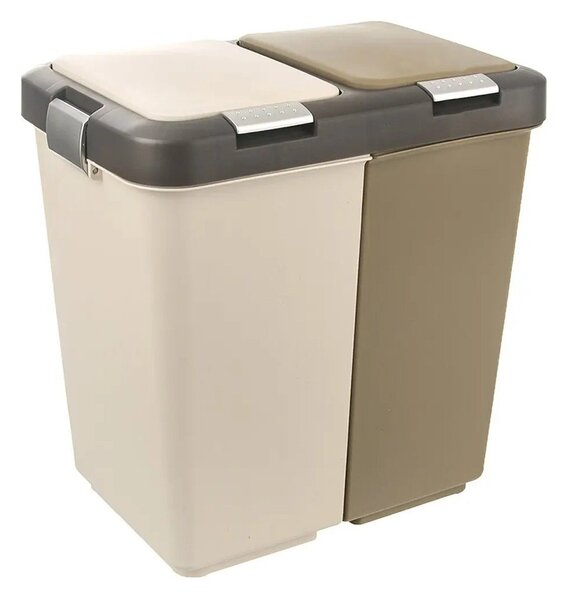 Műanyag szelektív szemetes 20 l Duo Dust – Orion