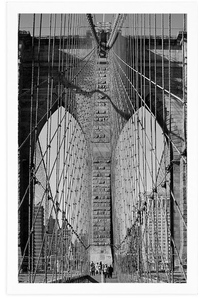 Poszter Manhattan híd New Yorkban