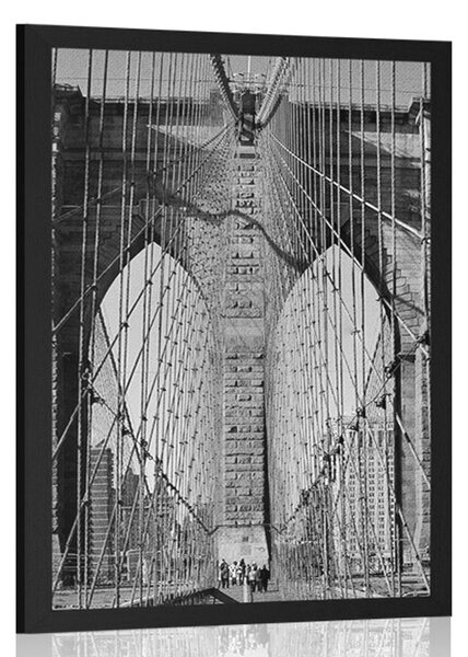 Poszter Manhattan híd New Yorkban