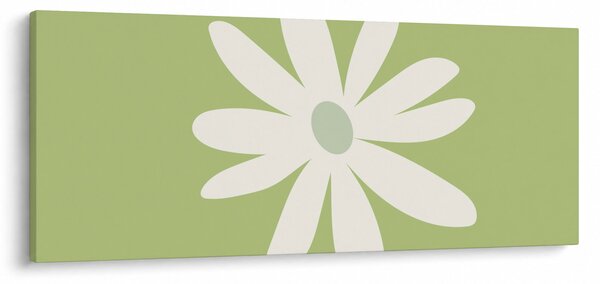 Kép - Hippik, zöld virágok N⁰2 (120x50 cm)