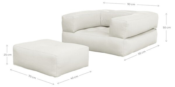 Cube Mocca variálható fotel - Karup Design