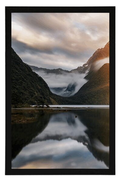 Poszter Milford Sound napkelténél