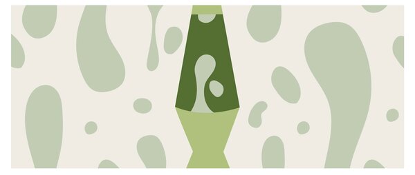 Kép - Hippik, lávalámpa (120x50 cm)