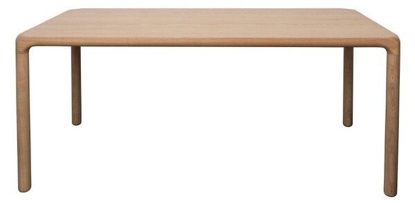 Étkezőasztal kőrisfa dekorral 90x220 cm Storm – Zuiver