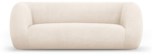 Krémszínű buklé kanapé 210 cm Essen – Cosmopolitan Design