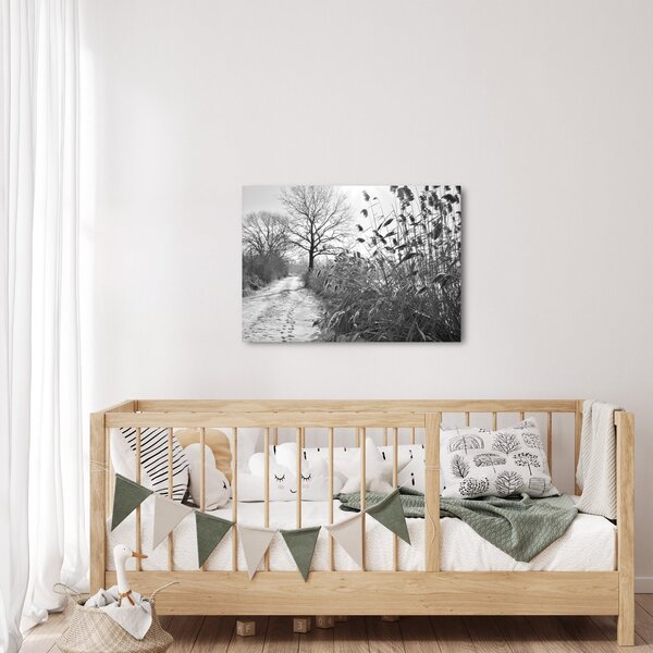 Kép - Mezők télen (70x50 cm)