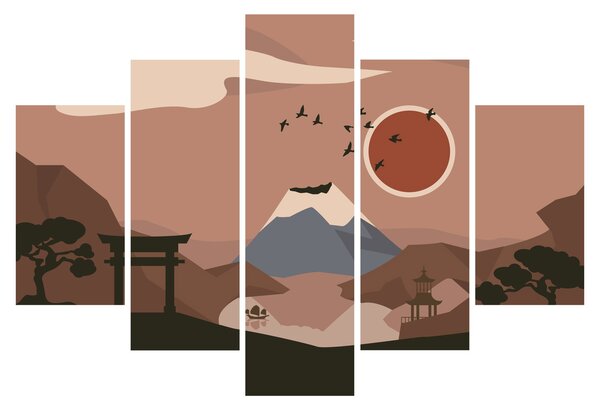 Kép - Japán N⁰1 (150x105 cm)