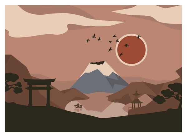 Kép - Japán N⁰1 (70x50 cm)