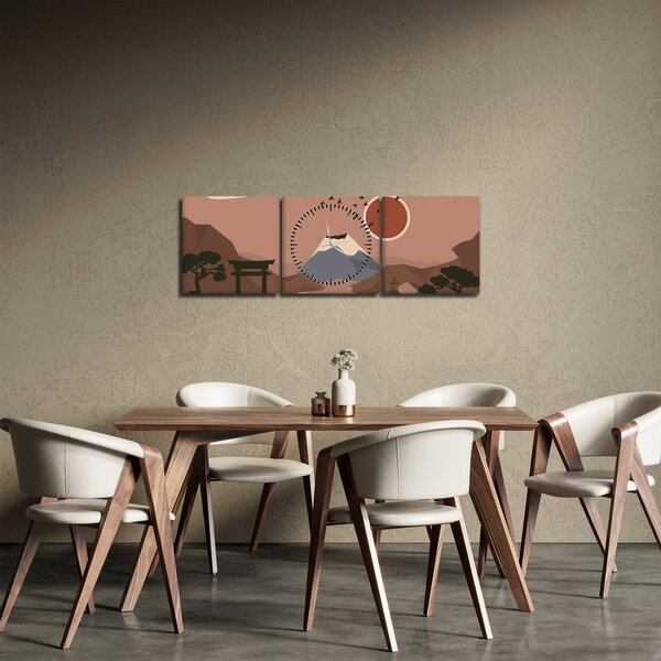 Kép - Japán N⁰1 (órával) (90x30 cm)