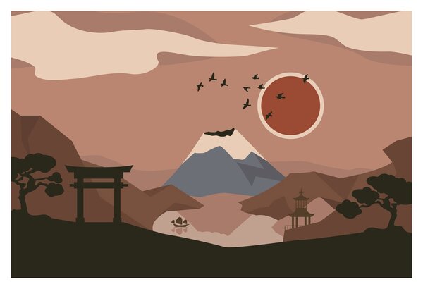 Kép - Japán N⁰1 (90x60 cm)