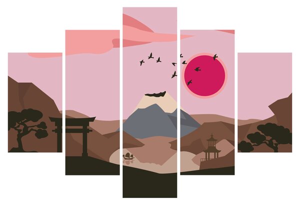 Kép - Japán N⁰2 (150x105 cm)