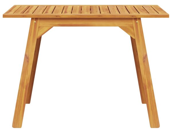 Tömör akácfa kerti étkezőasztal 110 x 56 x 75 cm