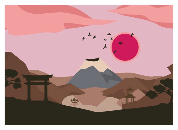 Kép - Japán N⁰2 (70x50 cm)