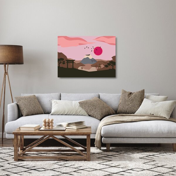 Üveg kép - Japán N⁰2 (70x50 cm)