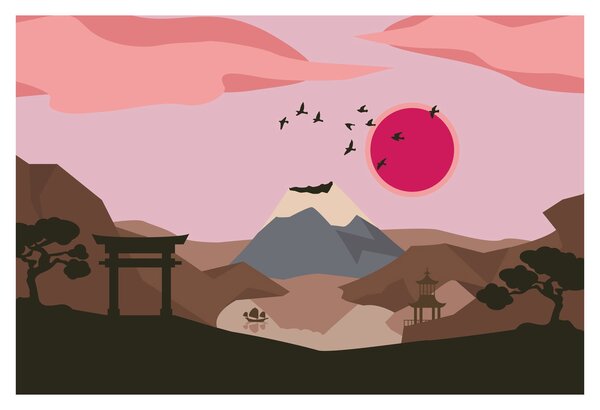 Kép - Japán N⁰2 (90x60 cm)