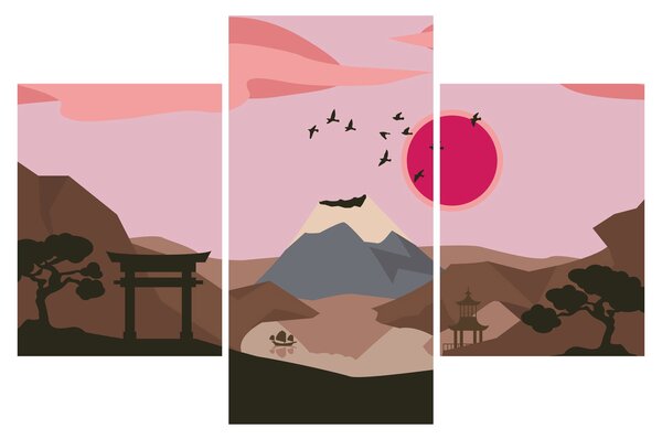 Kép - Japán N⁰2 (90x60 cm)