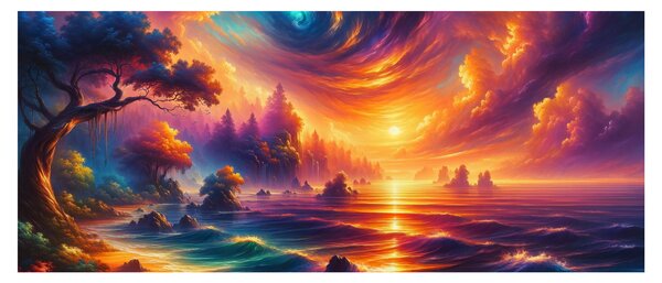Kép - Varázslatos világ (120x50 cm)